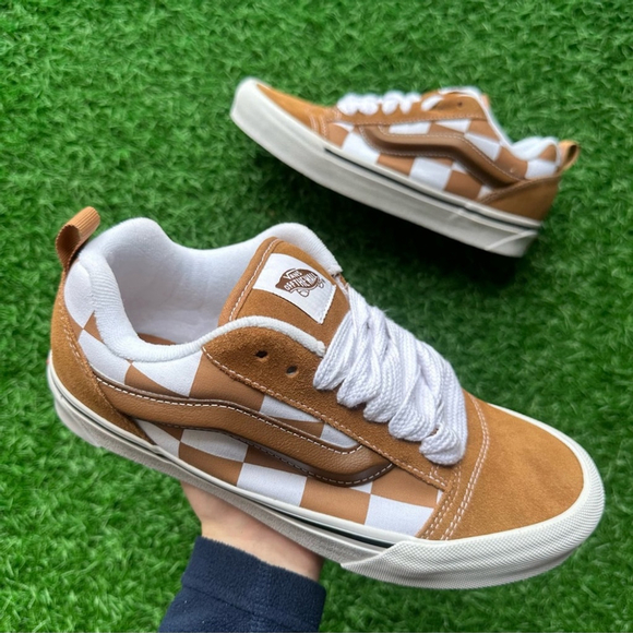 Vans Knu Skool Mega Check Brown - Picture 4 of 10